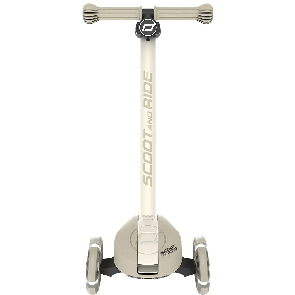 Самокат Scoot and Ride Highwaykick-3s колеса світяться 3+ років світло-сірий (SR-00937) - фото 2