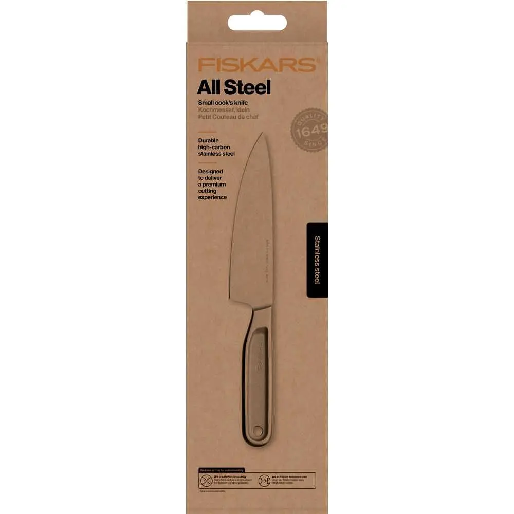 Нож шеф-повара Fiskars All Steel маленький 13.5 см (1062886) - фото 3