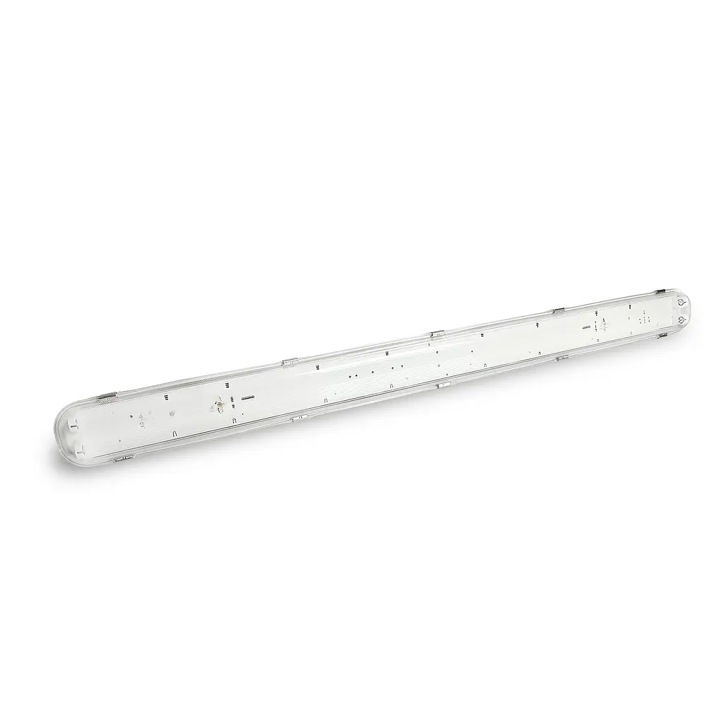 LED світильник IP65 лінійний під лампу 2хТ8 Videx 1.2М 220V (27666-000) - фото 3