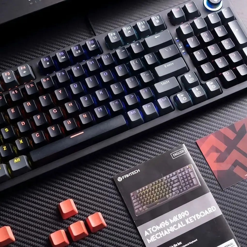 Клавіатура Fantech Atom96 MK890 Red Switch Black [115625] - фото 4