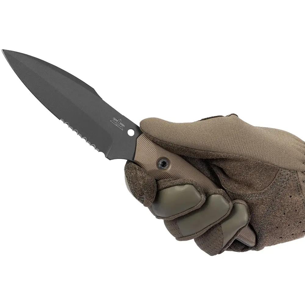 Ніж Cimmerian Knives Skif Grey Blade Half Serrated - фото 5