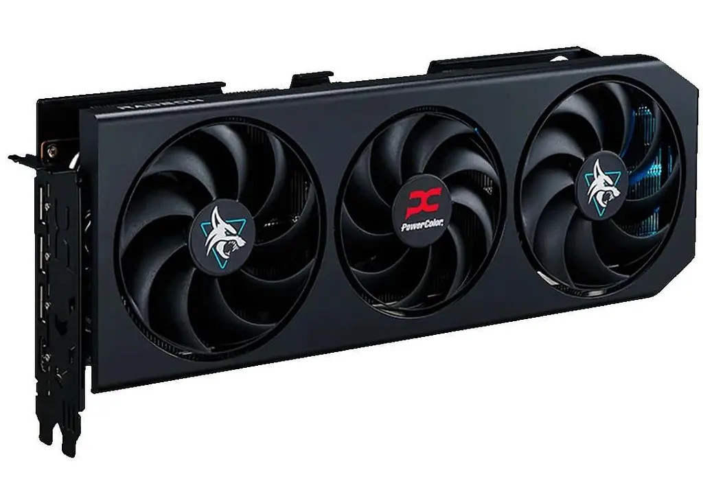 Відеокарта PowerColor AMD Radeon RX 9070 XT 16GB Hellhound (RX9070XT 16G-L/OC) (GDDR6, 256 bit, PCI-E v5.0 x16) - фото 2