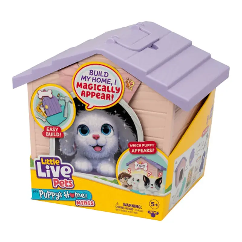 М'яка іграшка Moose Little Live Pets Будинок з сюрпризом міні рожевий (26617) - фото 7