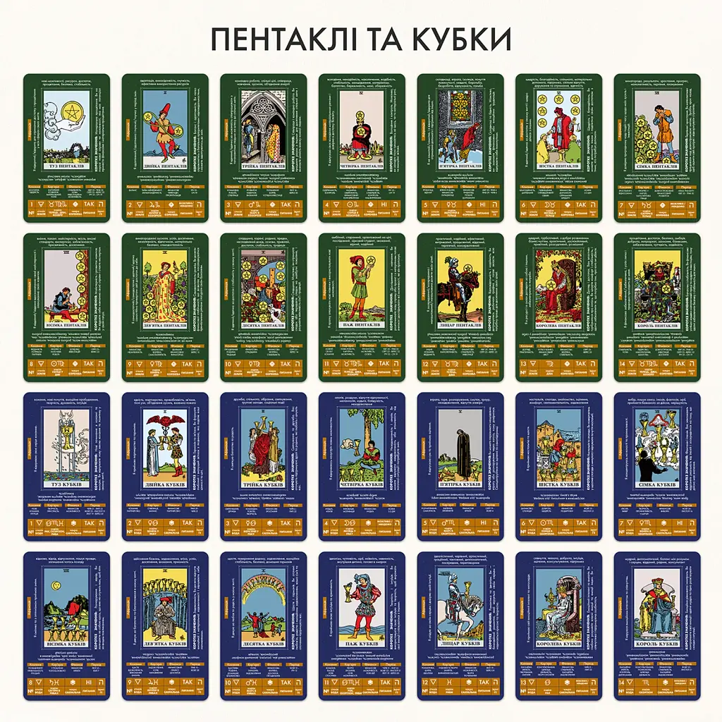 Карти Таро «Навчальні Таро Райдера — Уейта» - фото 10