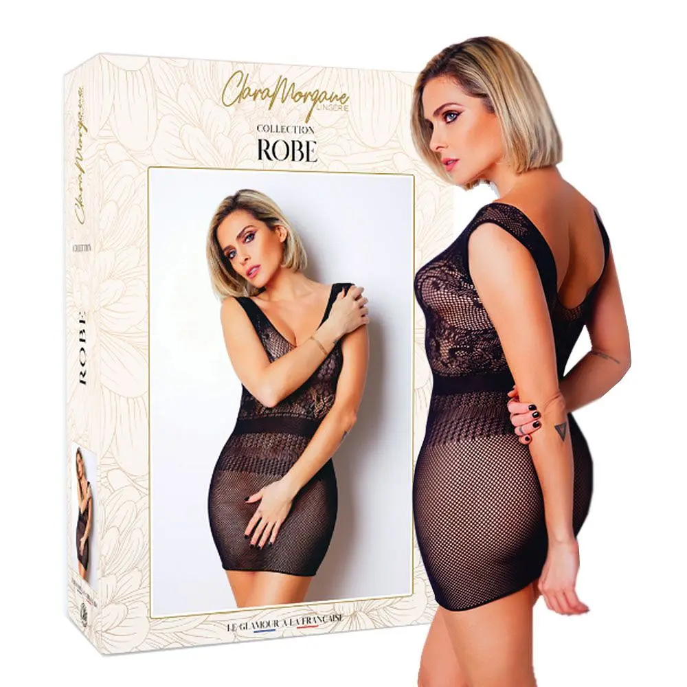 Міні-сукня Clara Morgane CM-93294, One Size (чорний) - фото 3