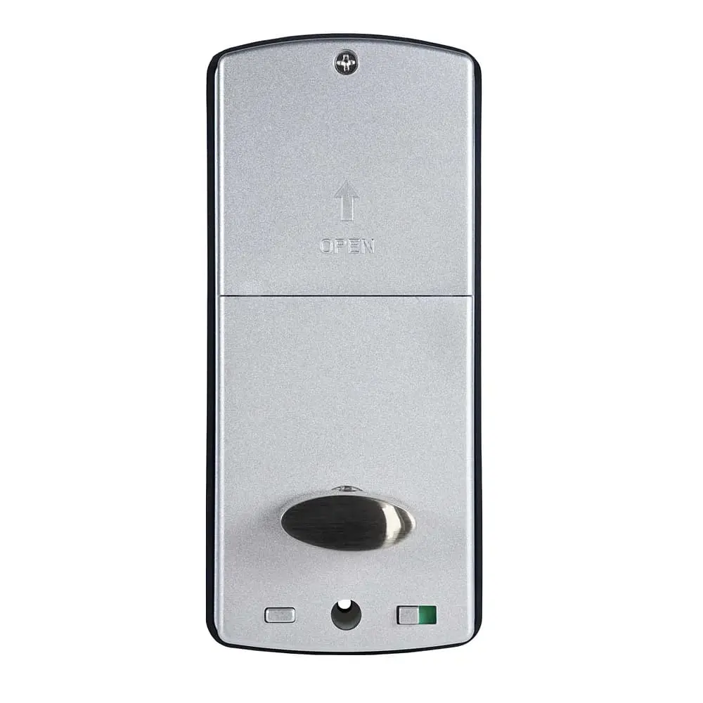 Замок біометричний автономний Trinix TRL-5203BTF Silver Right з Bluetooth, зчитувачем відбитків пальців і карт Mifare (65-00056) - фото 4