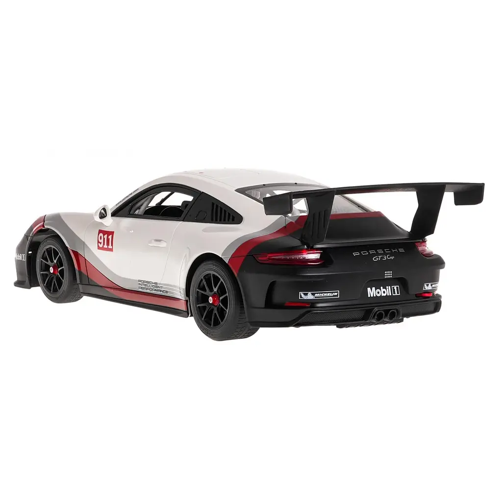 Машинка RASTAR Porsche 911 GT3 CUP R/C 1:14 белый 75900 - фото 5