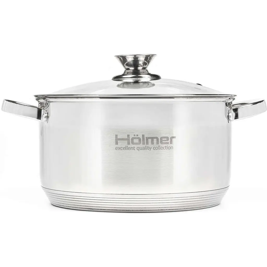 Набор кастрюль с крышками Holmer CS-11252-SS (CS-11252-SS) - фото 3