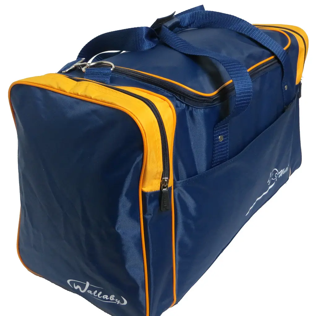 Дорожня сумка Wallaby 430-3 60л Синій з жовтим - фото 8