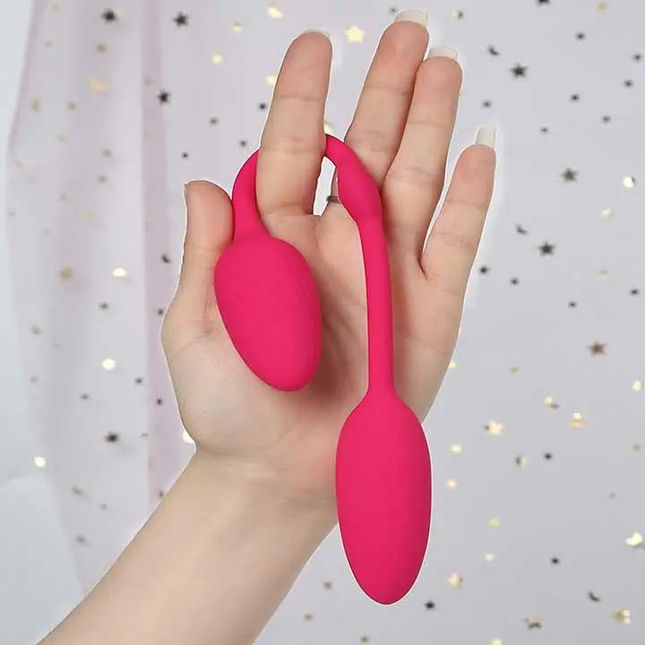 Подвійний гнучкий анально-вагінальний вібратор Pretty Love Double Egg - фото 5