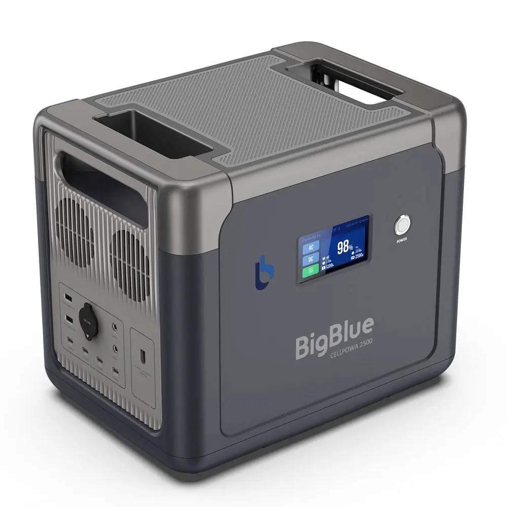 Портативна зарядна станція BigBlue CP2500 2500W 1843Wh (42-00105) - фото 5