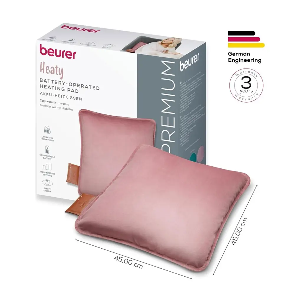 Електрогрілка Beurer HK 77 Heaty blush-rose - фото 4