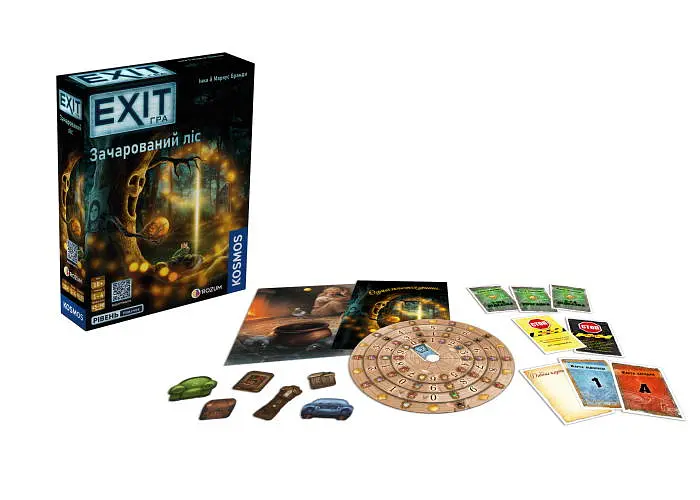Настільна гра Rozum EXIT: Зачарований ліс (The Enchanted Forest) (укр.) (R072UA) - фото 6