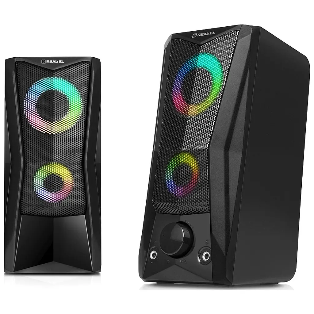 Акустична система REAL-EL S-107 USB Black (EL121100017) - фото 7