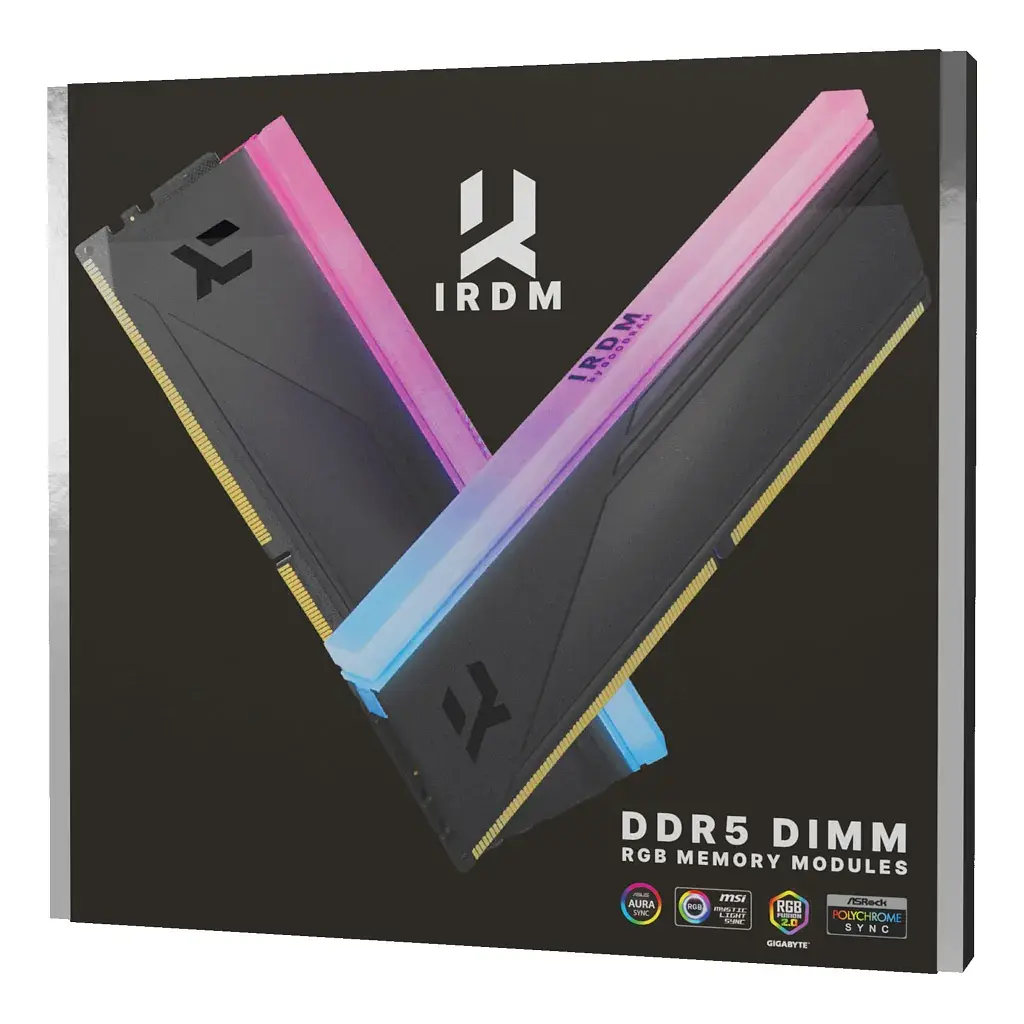 Модуль пам'яті для комп'ютера DDR5 32GB (2x16GB) 6000 MHz IRDM RGB Black Goodram (IRG-60D5L30S/32GDC) - фото 5