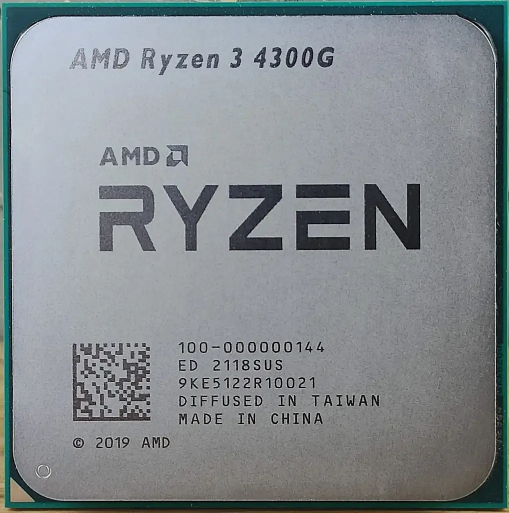Процесор AMD Ryzen 3 4300G Socket AM4 OEM (100-000000144) - фото 2