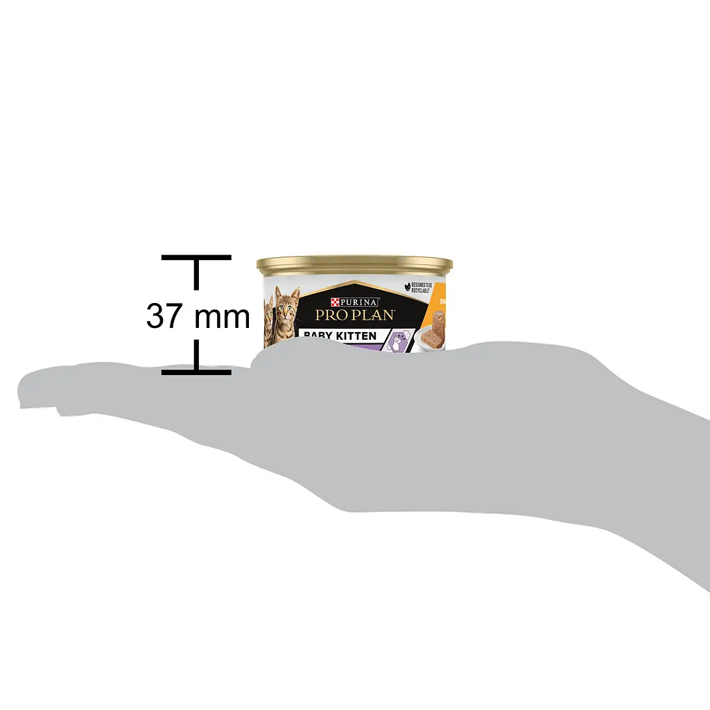 Вологий корм Purina Pro Plan Baby Kitten Healthy Start для кошенят з куркою 85 г (12459008) - фото 4