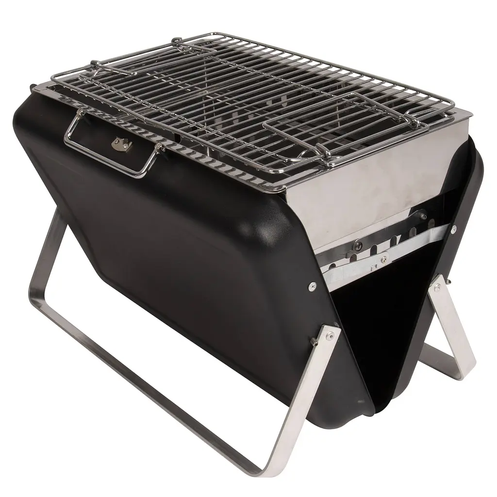 Гриль вугільний Bo-Camp Irvin Black/Silver (8108380), Сріблястий - фото 3