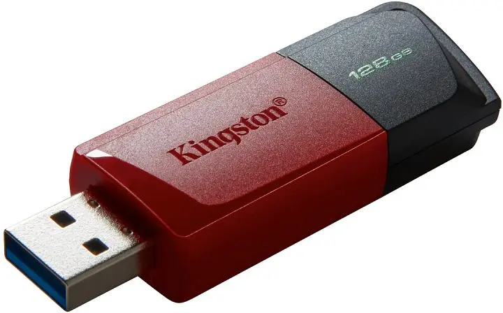Flash Drive DT Exodia M 128GB USB 3.2 Red Kingston teh0021387 - фото 3