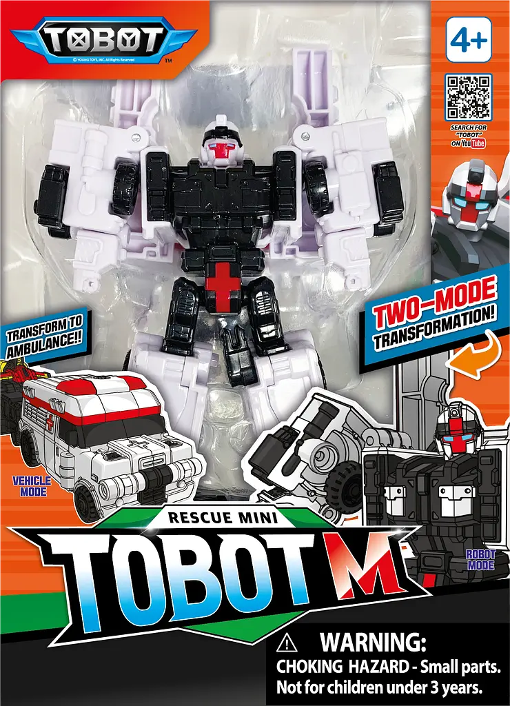 Іграшка-трансформер міні S5 ТОБОТ M TOBOT Art.301158 - фото 2