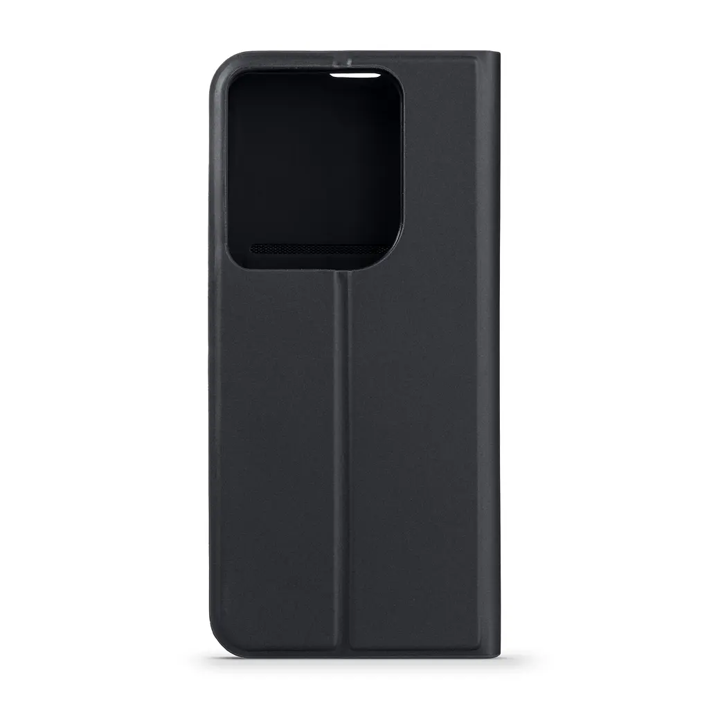 Чехол-книжка для Motorola Edge 50 Neo 5G/60 Neo 5G, OneFold Case, черный, из экокожи (PU) и TPU, с магнитом, с подставкой и отделением для карт, трансформируемый в подставку, противоударный, защита всего корпуса, ArmorStandart (ARM90002) - фото 2