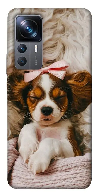 TPU чохол Demsky Sleepy spaniel для Xiaomi 12T / 12T Pro