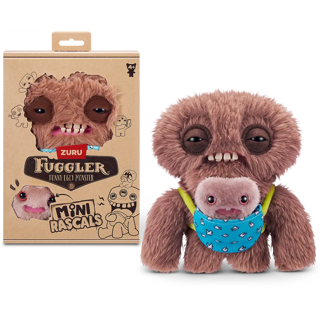 М'яка іграшка Fuggler Коричневий Пухнастик (15732B) - фото 2