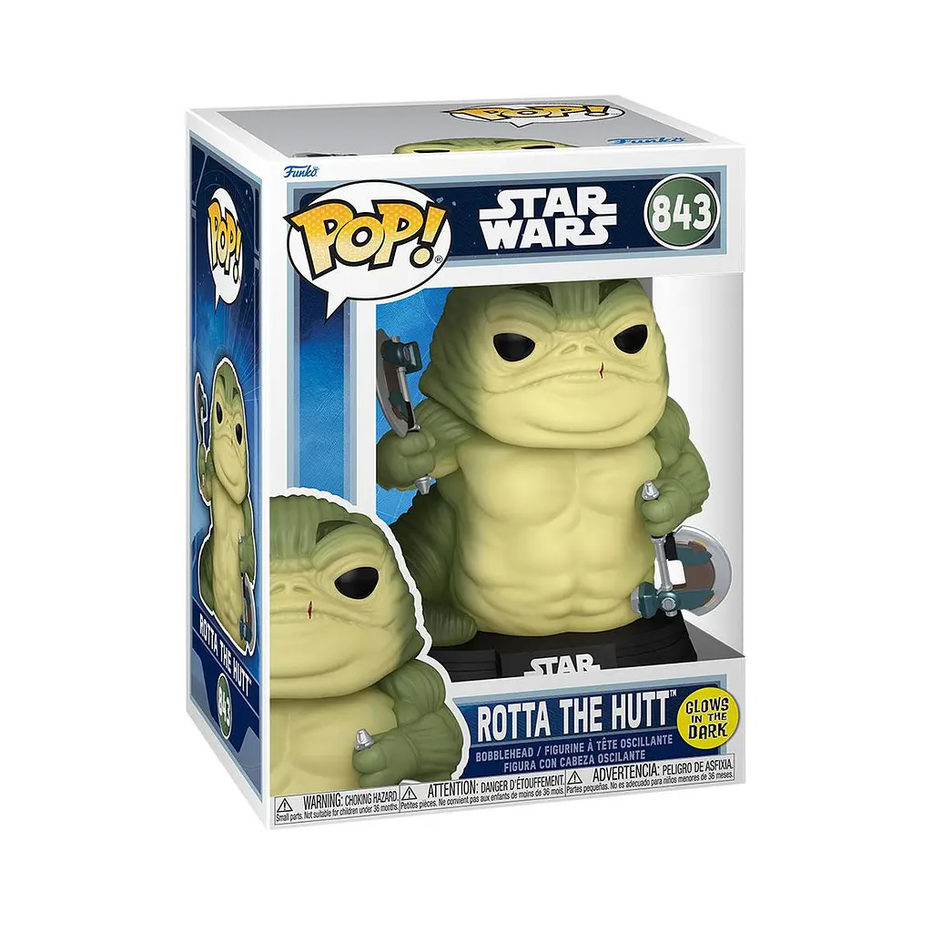 Ігрова фігурка Funko Pop! Мандалорець і Ґроґу Ротта Хатт GW (90823)  - фото 2
