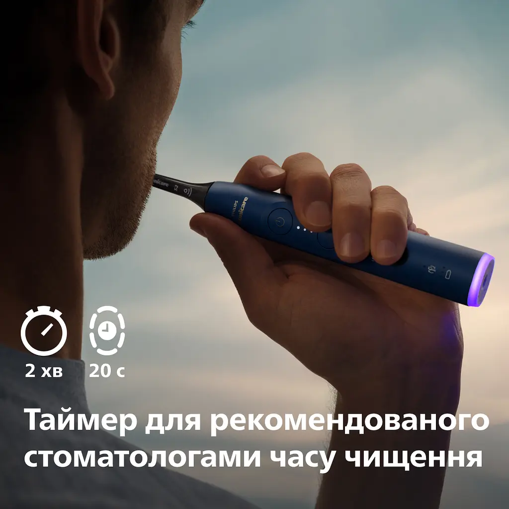 Електрична зубна щітка Philips Sonicare HX7403/08 серії 6100 - фото 7