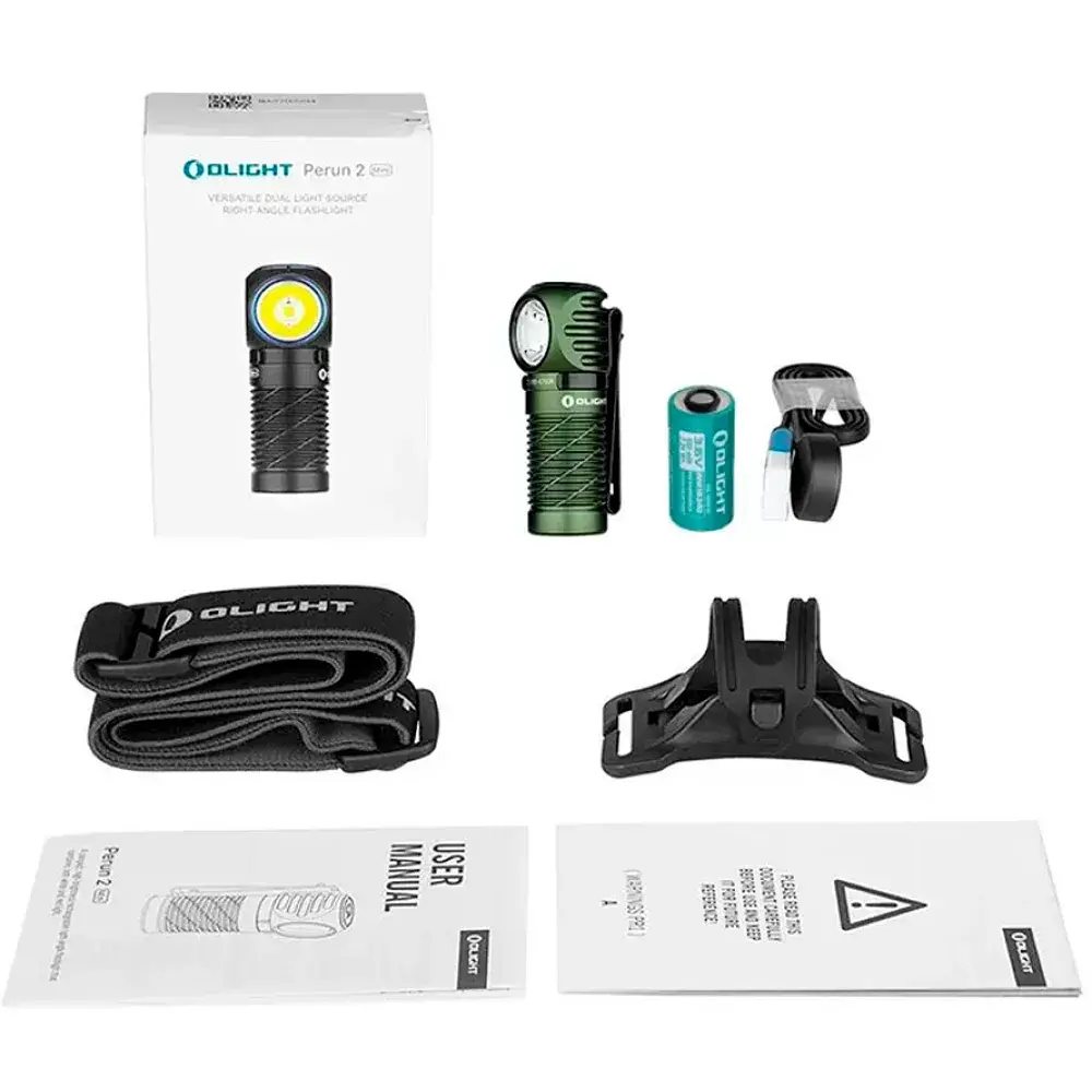 Ліхтар Olight Perun 2 Mini OD Green - фото 8