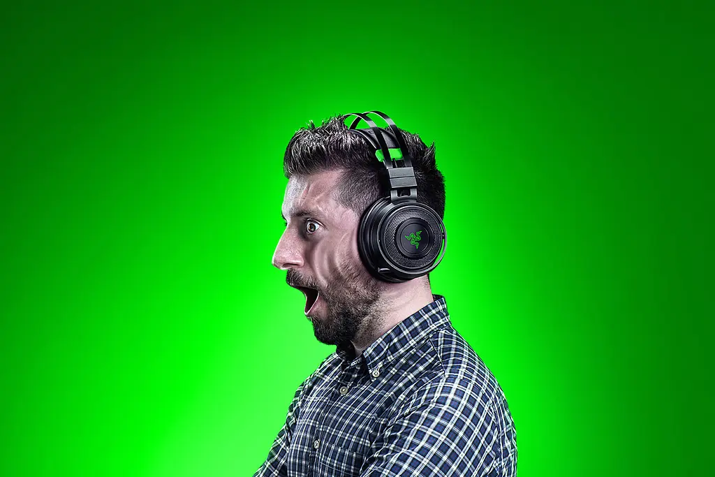 Гарнітура консольна Razer Nari Ultimate для Xbox One WL Black/Green (RZ04-02910100-R3M1) - фото 10