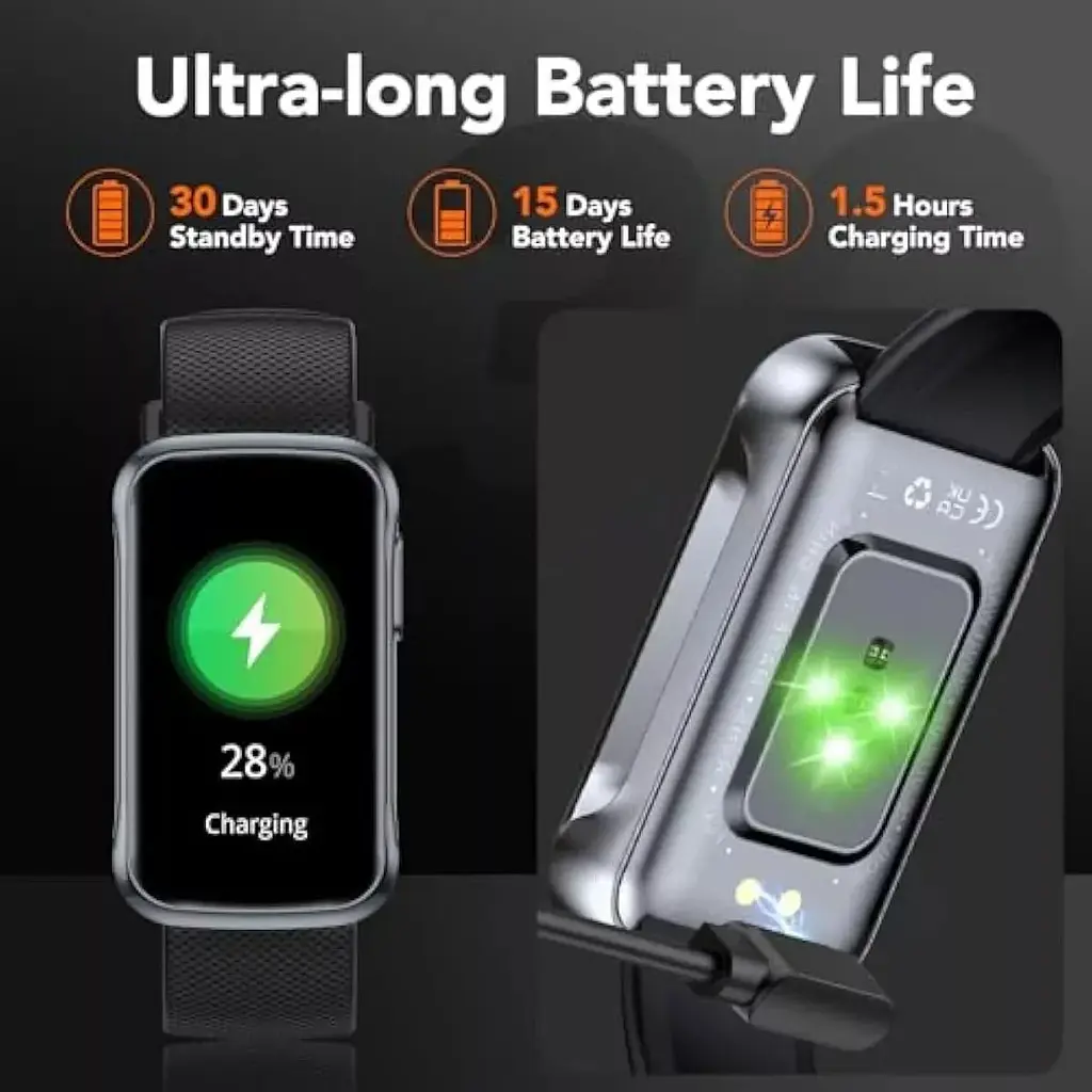 Розумний годинник Timu Fitness Tracker із серцевим ритмом 24/7 - фото 5
