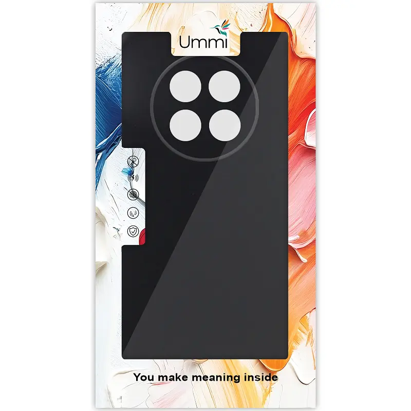 Чохол Silicone Cover Ummi Lakshmi Full Camera (AA) для Realme 12 5G Чорний / Black - фото 3