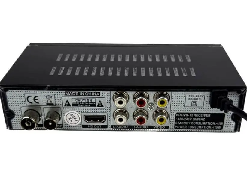 Цифрова ТВ-приставка Т2-тюнер DVB-T2/C IPTV з Wi-Fi, HDMI, USB, дисплеєм та пультом ДК, чорна - фото 10