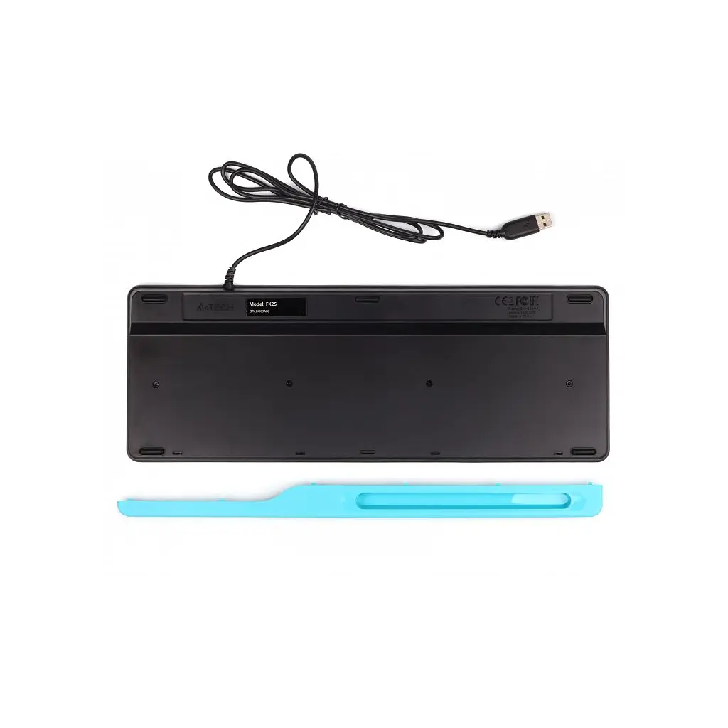 Клавіатура A4Tech FK25 USB Black - фото 5