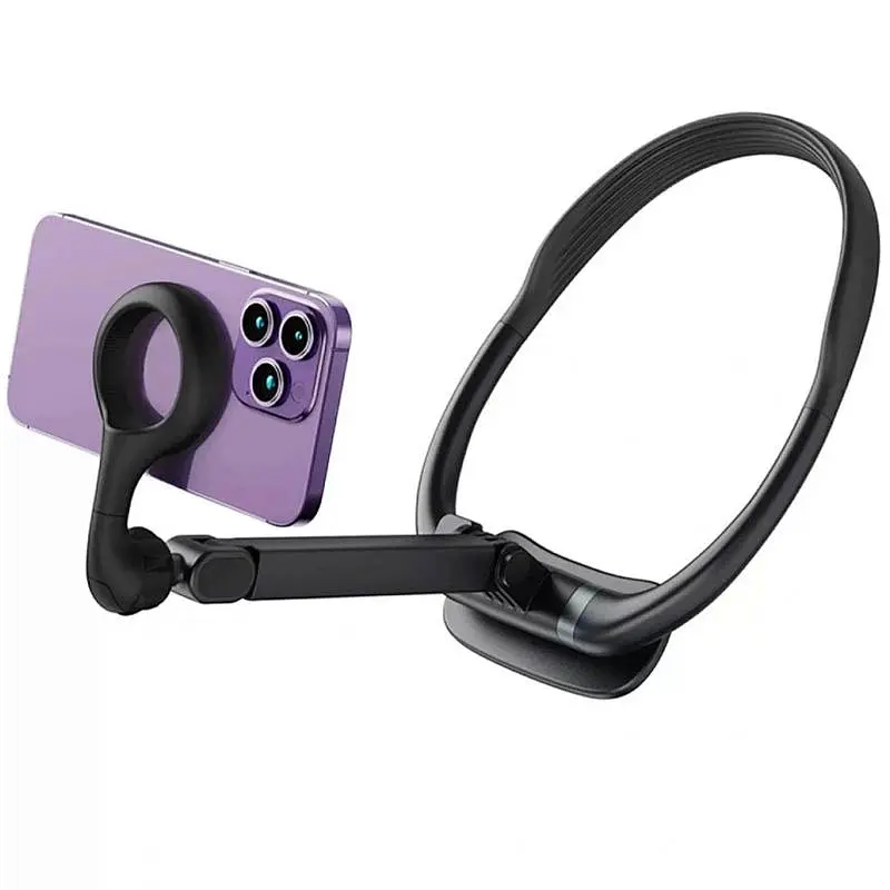 Магнитный держатель для телефона WIWU Wi-CH320 на шею Black - фото 3