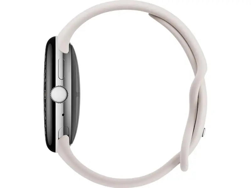 Смарт-годинник Google Pixel Watch 4 45mm Wi-Fi Polished Silver Aluminum case / Porcelain Active Band - фото 4