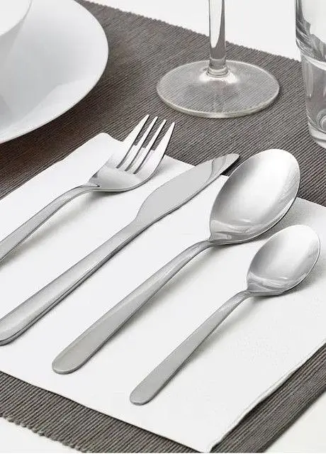 Набір столових приборів IKEA 16 предметів з нержавіючої сталі, 4 персони - фото 3