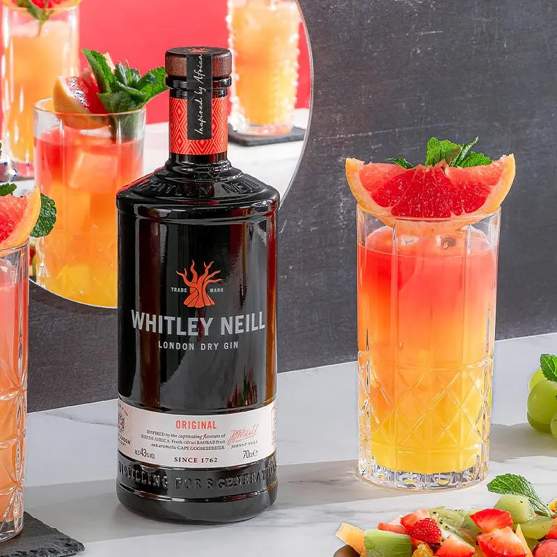 Джин Whitley Neill Original London Dry Gin 43% 0.7 л в подарочной упаковке - фото 6