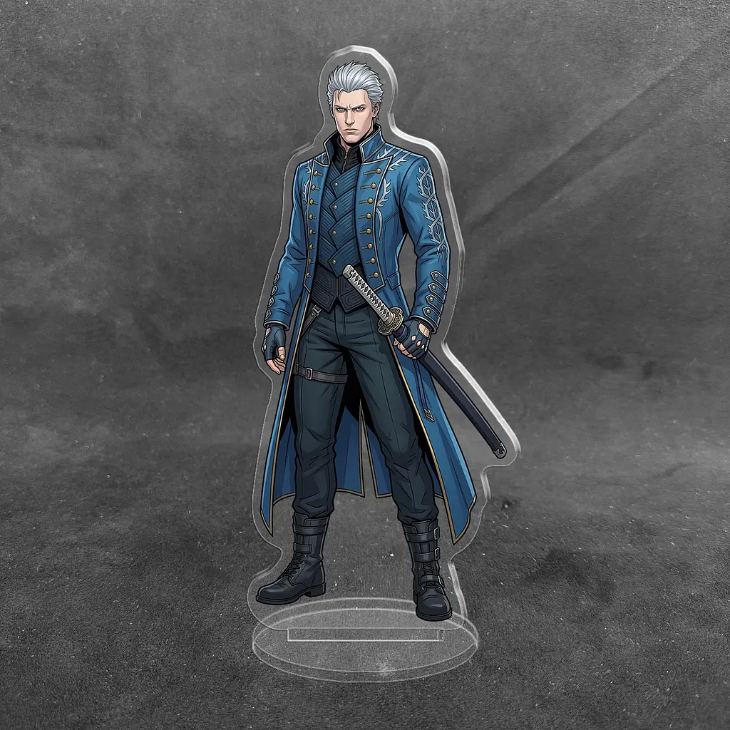 Акрилова колекційна фігурка Аніме: Devil May Cry Вергілій 15 см - фото 2
