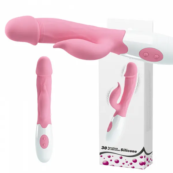 Вібратор-кролик Pretty Love Peter 19.2 см рожевий - фото 12