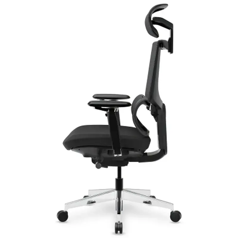 Офісне крісло Mealux S8 Air Fabric Black (HF-S8P F/B) - фото 3