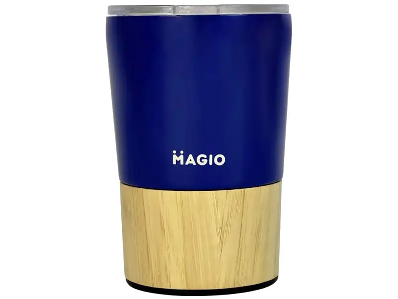 Термокухоль Magio Бамбук 300 мл Blue (MG-1044I)