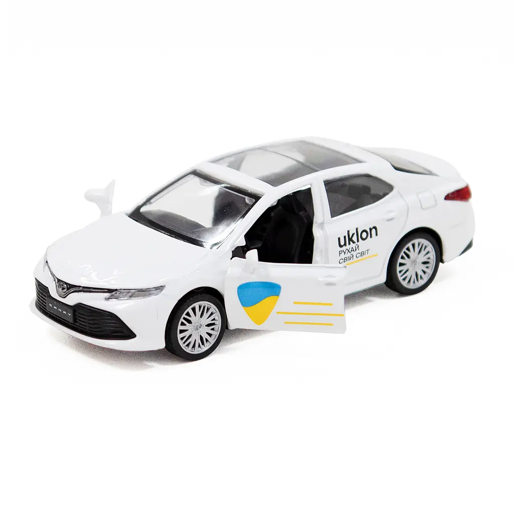 Автомодель TechnoDrive Toyota Camry Uklon, біла (250291) - фото 6