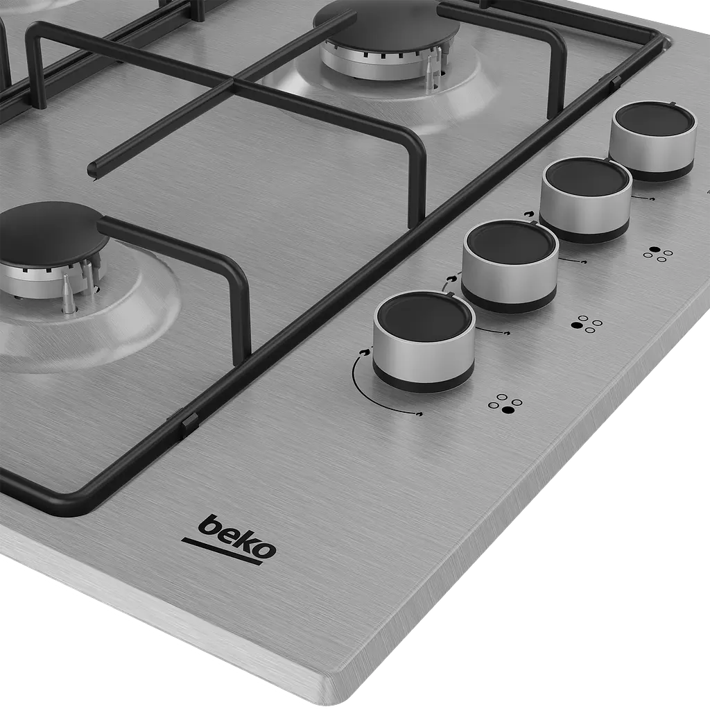 Газова варильна поверхня Beko HIGG 64123 SX (6788125) - фото 5