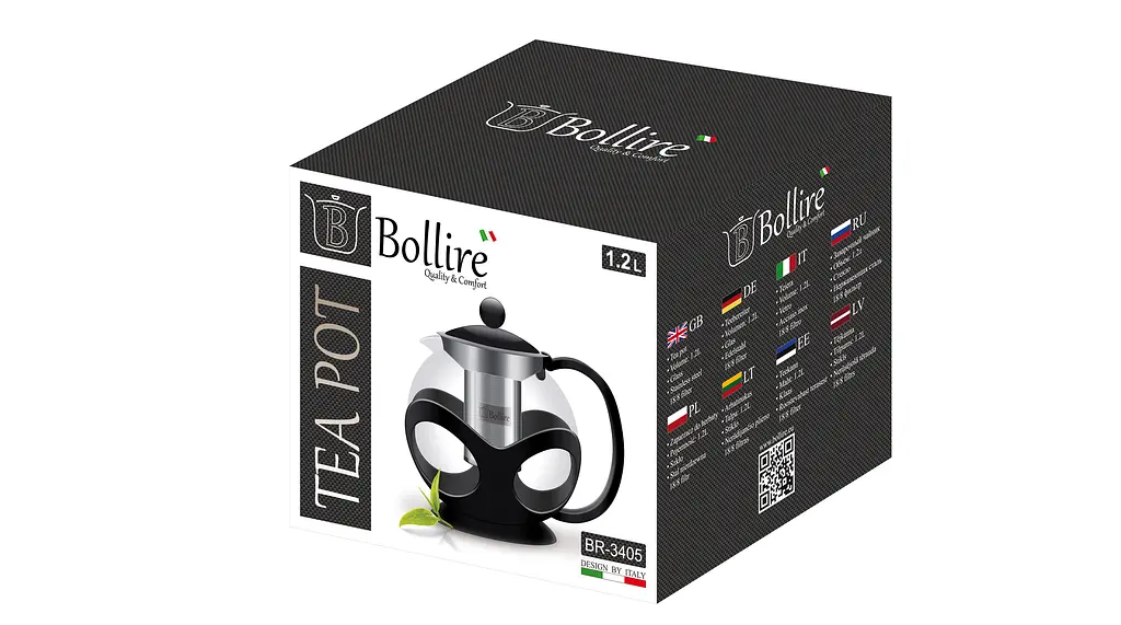 Заварник BR-3405 BOLLIRE 1.2 л - фото 2