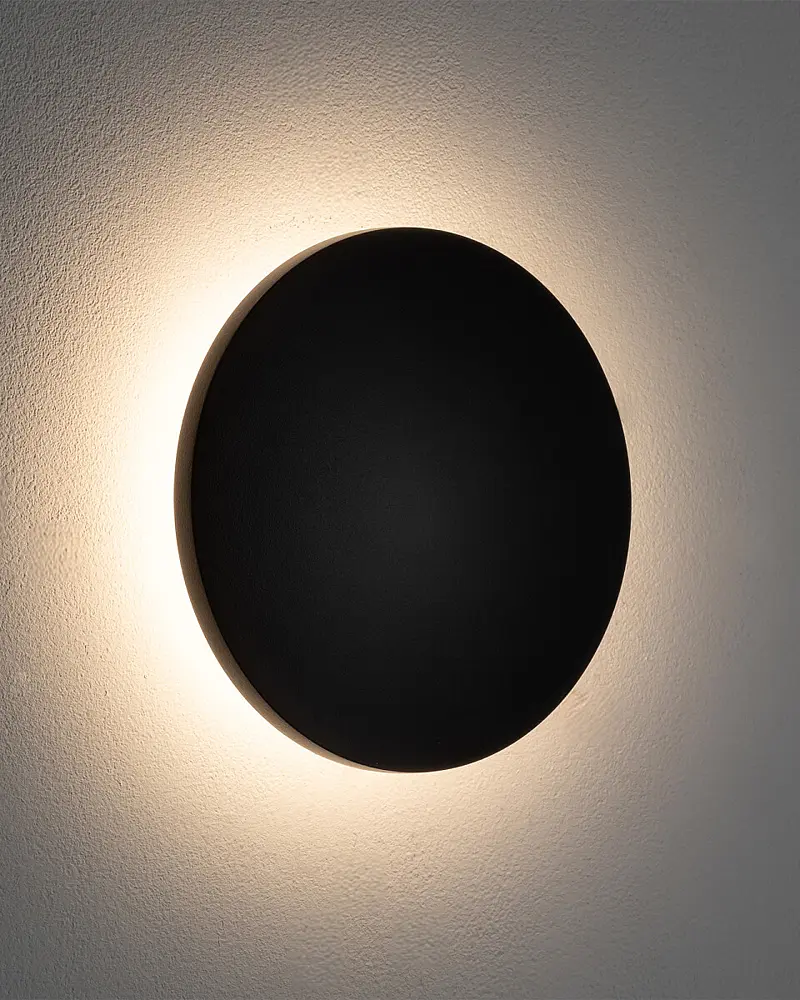 Светильник настенный уличный Nowodvorski 11562 Aria LED S 1x6W 3000K 370Lm IP54 черный - фото 2