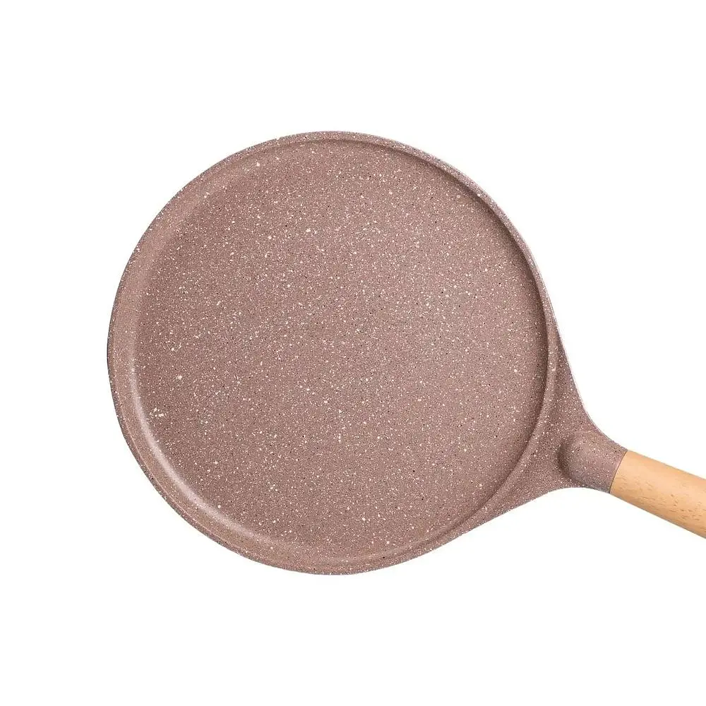 Сковорода для млинців MGC з мармуровим антипригарним покриттям 28 см, кавовий MGC HP-4-430CO - фото 3