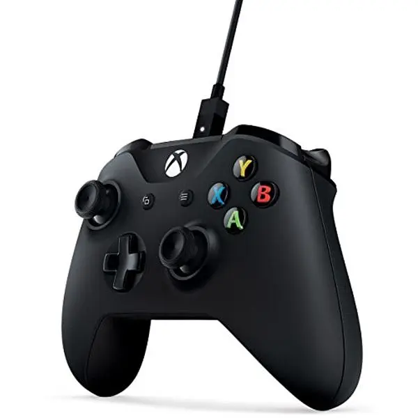 Геймпад Microsoft Xbox One Wireless Controller (Black) + USB Кабель для Windows - фото 4