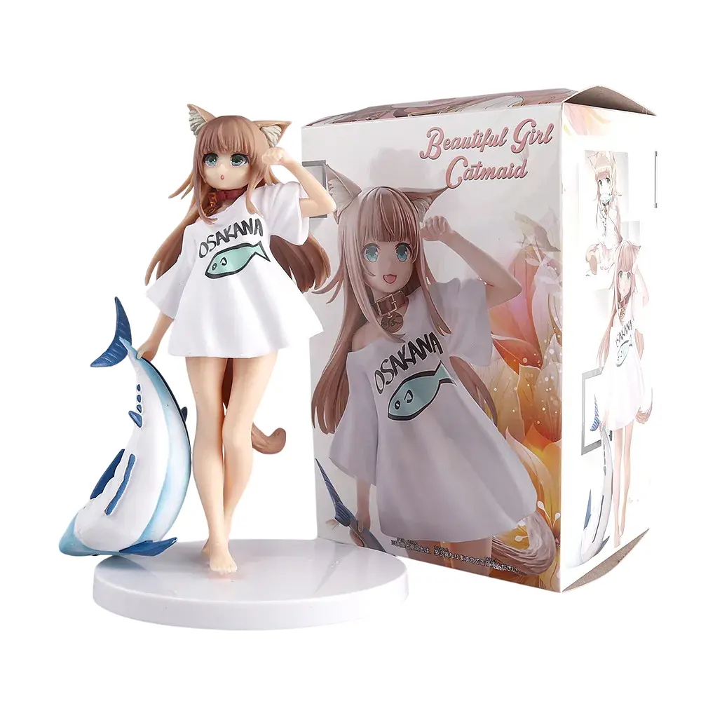 Фигурка Моя милая кошечка Кинако Cat girl Kinako 21 см CH MCGK 21 - фото 2